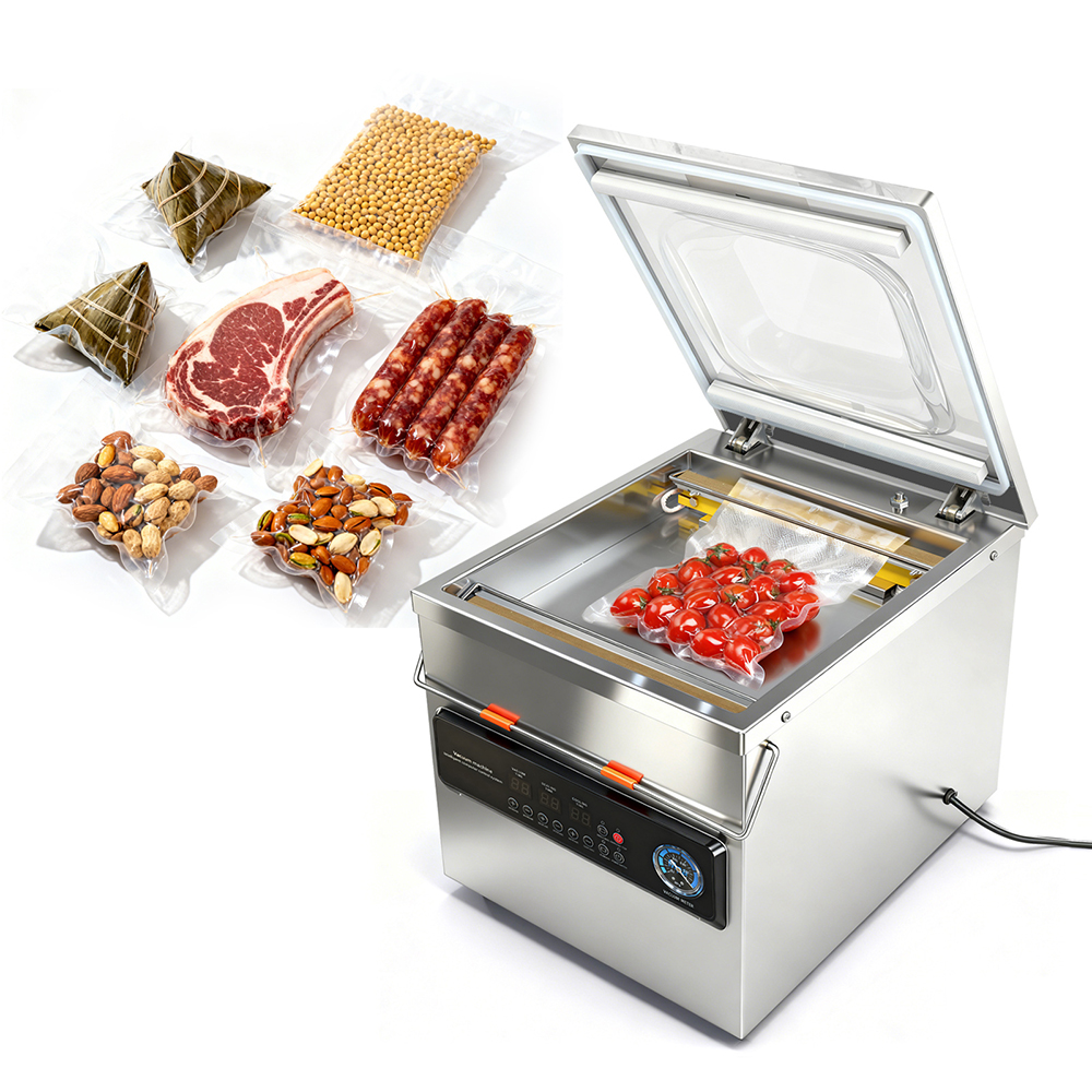 340 Vacuum Sealer Machine – 340mm Seal Bar, Automatic Food Packer for nuts, meat, vegetables,sausage, grains, rice dumplings 340 Vacuum Sealer Machine – 340mm Seal Bar, Automatic Food Packer for nuts, meat, vegetables,sausage, grains, rice dumplings