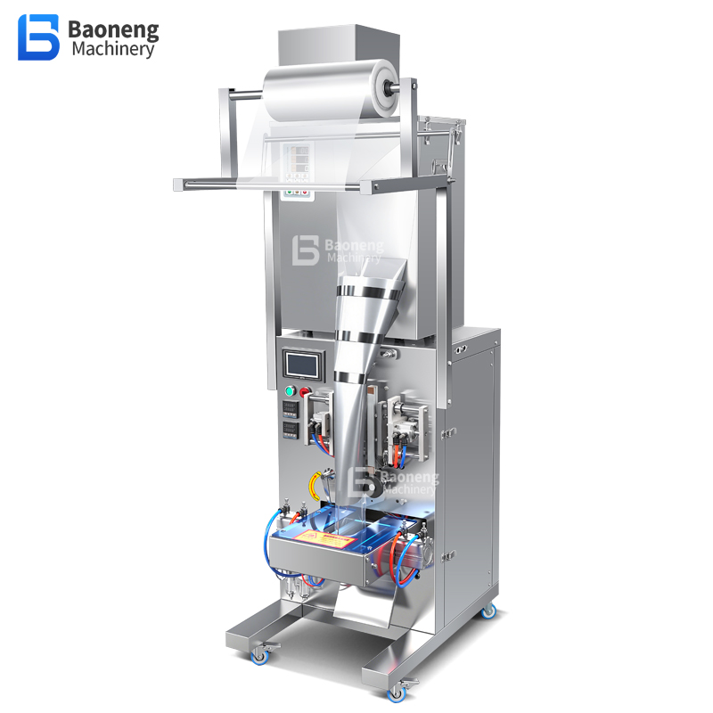 Medium Granule Packaging Machine 5-500g Three-side/Back Sealing Automatic Weighing Packing for Spices/Rice/Seeds