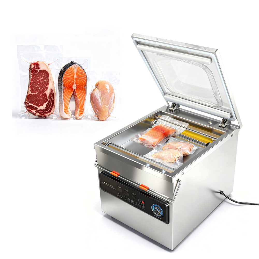 340 Vacuum Sealer Machine – 340mm Seal Bar, Automatic Food Packer for nuts, meat, vegetables,sausage, grains, rice dumplings 340 Vacuum Sealer Machine – 340mm Seal Bar, Automatic Food Packer for nuts, meat, vegetables,sausage, grains, rice dumplings