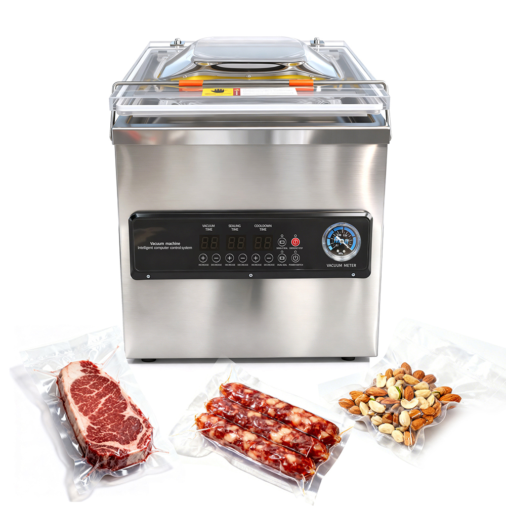 340 Vacuum Sealer Machine – 340mm Seal Bar, Automatic Food Packer for nuts, meat, vegetables,sausage, grains, rice dumplings 340 Vacuum Sealer Machine – 340mm Seal Bar, Automatic Food Packer for nuts, meat, vegetables,sausage, grains, rice dumplings