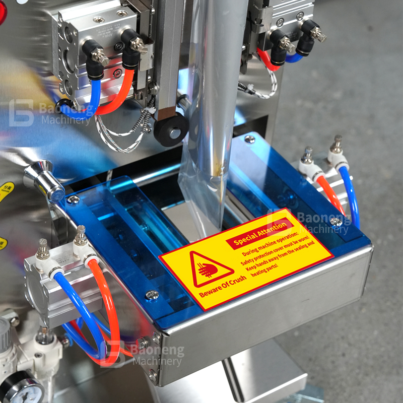 Small Pneumatic Packaging Machine with PLC Control Panel – Automatic Back Seal Packer for Granules, Powder, Snacks Small Pneumatic Packaging Machine with PLC Control Panel – Automatic Back Seal Packer for Granules, Powder, Snacks