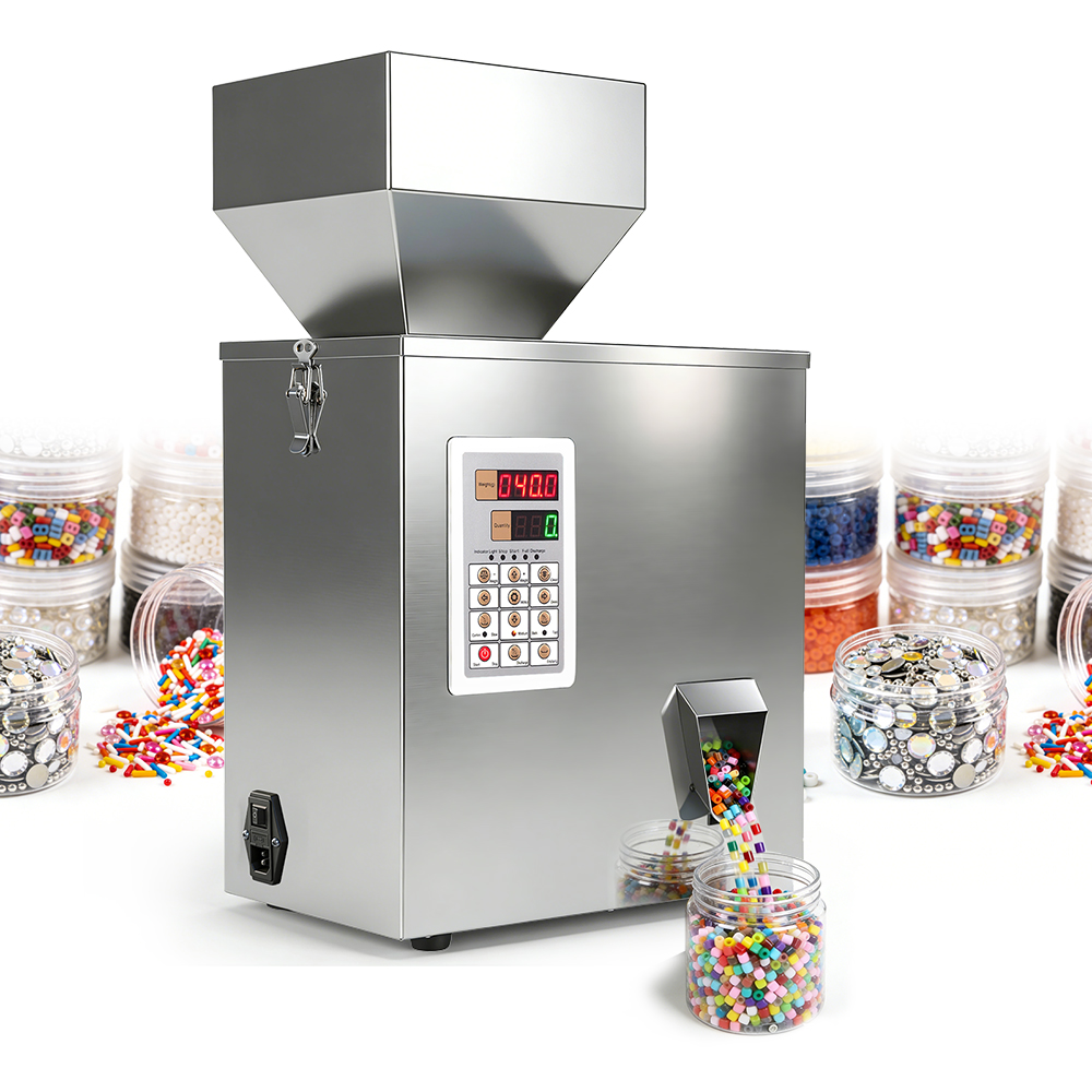 TREESNAIL 2-200g (0.0044-0.44lbs) Powder Filling Machine, Automatic Intelligent Particle Weighing & Dispensing Filler for Tea, Coffee, Flour, Spices, Granules, 8-16 Packs/Min, 110V TREESNAIL 2-200g (0.0044-0.44lbs) Powder Filling Machine, Automatic Intelligent Particle Weighing & Dispensing Filler for Tea, Coffee, Flour, Spices, Granules, 8-16 Packs/Min, 110V