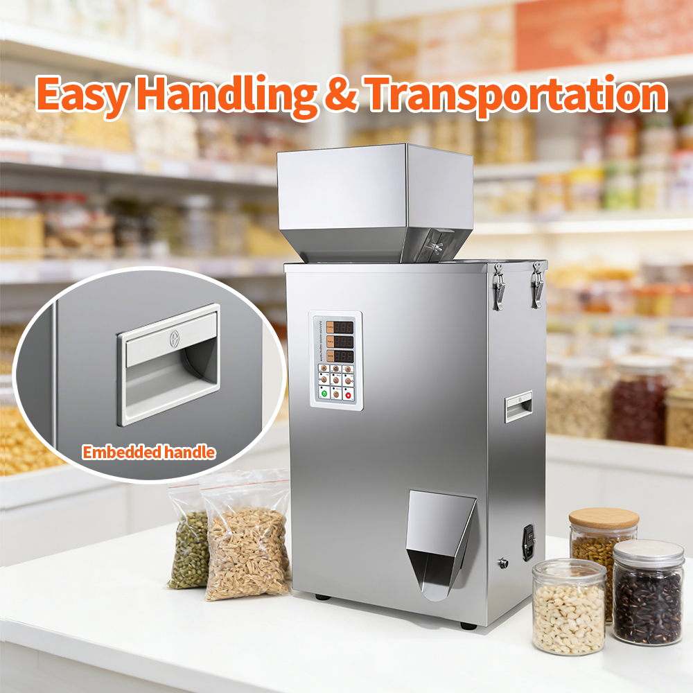 5-500g Precision Digital Weighing Dispenser | Multi-Range Quantitative Filler for Food, Feed & Small Parts | 110V Ready for US Market | Compact Commercial Packaging Solution 5-500g Precision Digital Weighing Dispenser | Multi-Range Quantitative Filler for Food, Feed & Small Parts | 110V Ready for US Market | Compact Commercial Packaging Solution