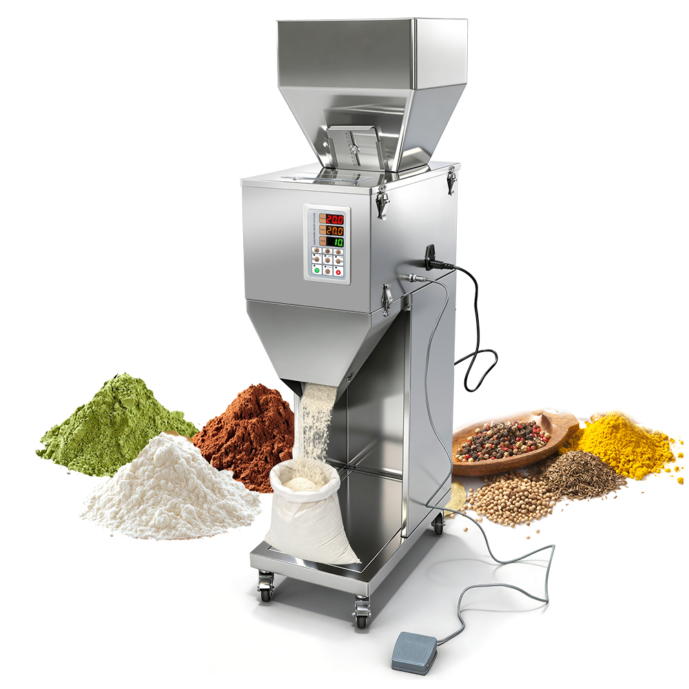 Automatic Weigher for Grain, Nut Snacks, Tea, Sunflower Seeds, Banana Chips, Pet Food – 10-999g Weighing Range, High Accuracy ±0.2g Automatic Weigher for Grain, Nut Snacks, Tea, Sunflower Seeds, Banana Chips, Pet Food – 10-999g Weighing Range, High Accuracy ±0.2g