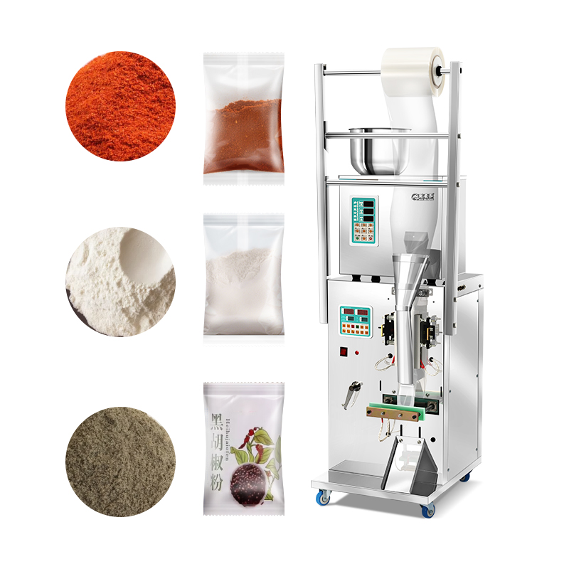 Stainless Steel Electric Back Seal Packer | Automatic Weighing & Sealing Device for Granular Materials | 110V US Plug Commercial Packaging Unit