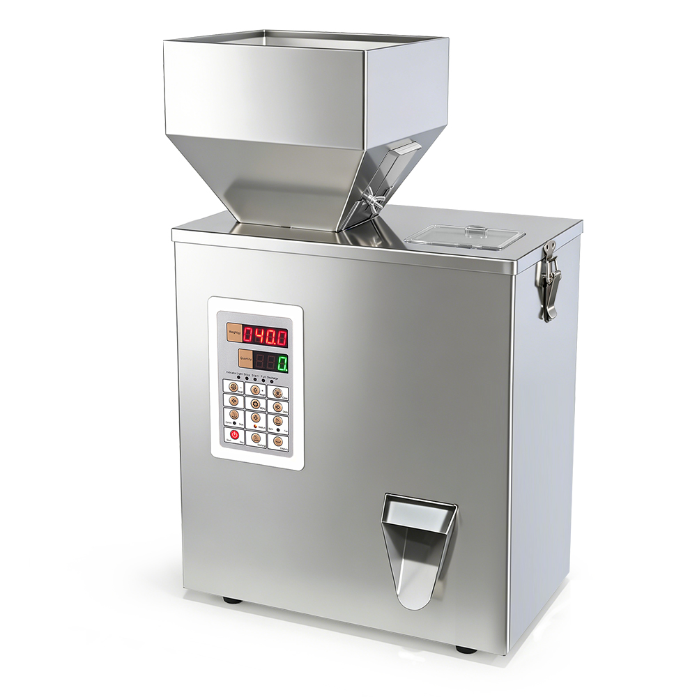 TREESNAIL 2-200g (0.0044-0.44lbs) Powder Filling Machine, Automatic Intelligent Particle Weighing & Dispensing Filler for Tea, Coffee, Flour, Spices, Granules, 8-16 Packs/Min, 110V
